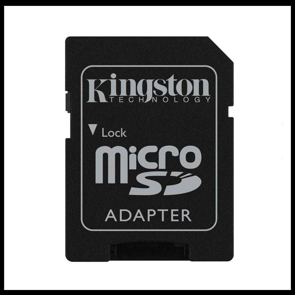 Kingston Micro SD 32gb Memory Card & Adapter & Class 10 & A1