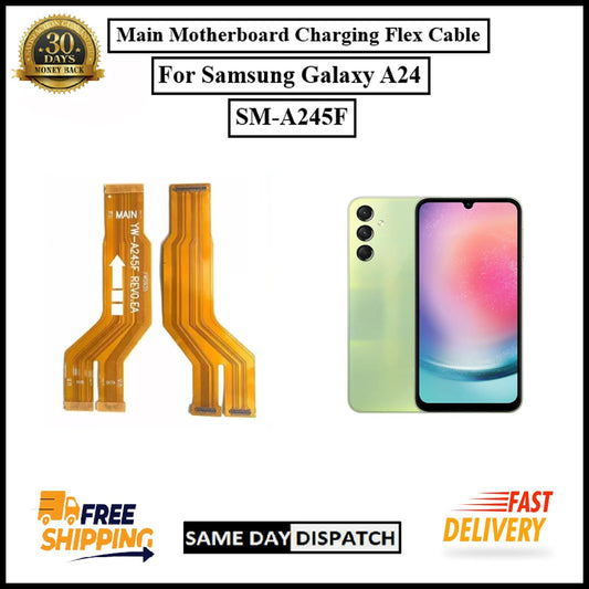 For Samsung Galaxy A24/SM-A245F Main Motherboard Charging Flex Cable Replacement