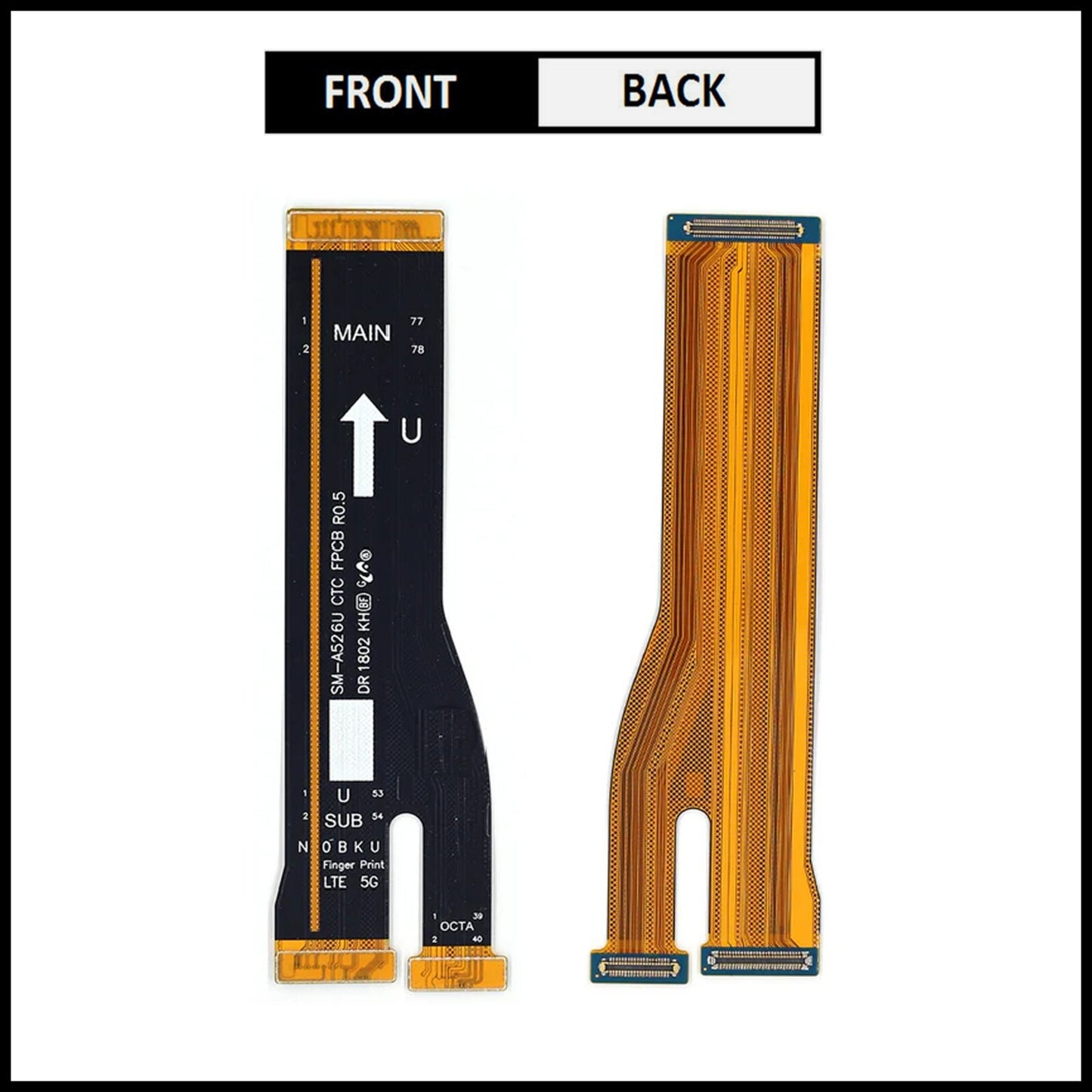 For Samsung Galaxy A52s / A52 Main Motherboard Charging Flex Cable Replacement