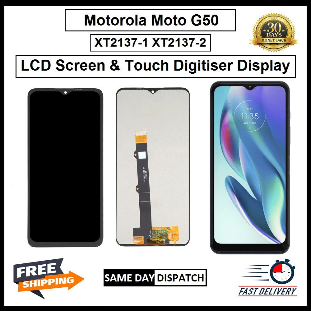For Motorola Moto G50 XT2137-1 Display Screen Digitizer Replacement LCD