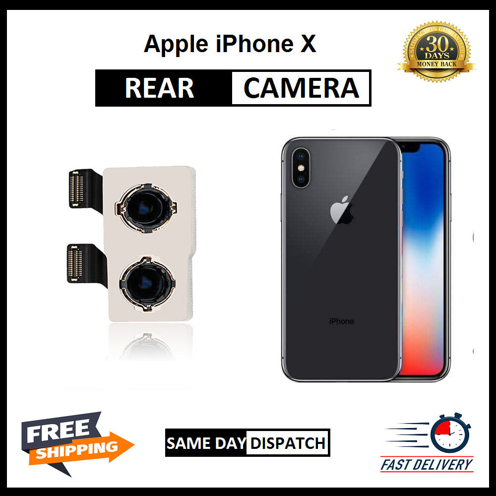 For i Phone X Genuine Brand New Rear (Back) Facing Camera 