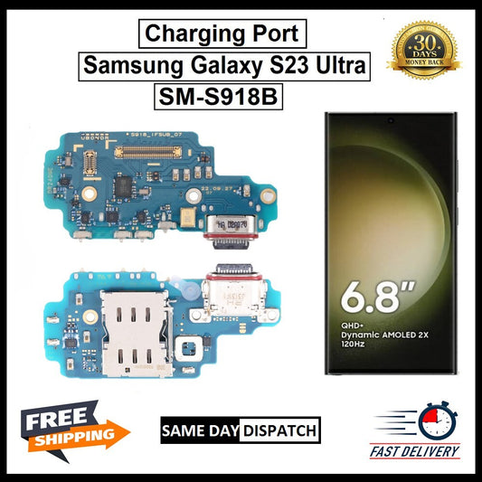 For Samsung Galaxy S23 Ultra5G/SM-S918B Charging Port BoardConnector Replacement