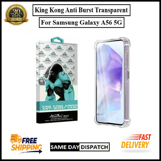 For Samsung Galaxy A56 5G King Kong Anti Burst & Silicon Shockproof Case Cover