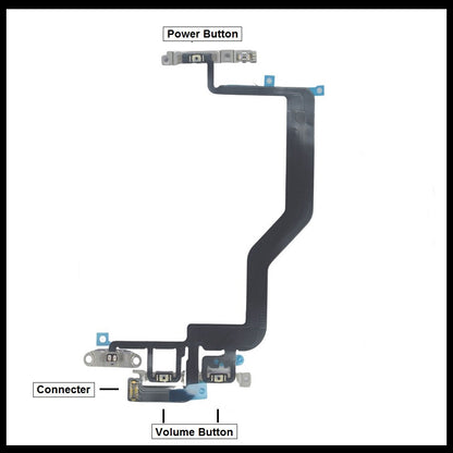 For iPhone 12 Power Flex Cable & Volume Button Flex Replacement