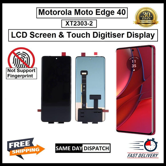 Motorola Moto Edge 40 Neo &Incell Display Screen Touch Digitizer Replacement LCD