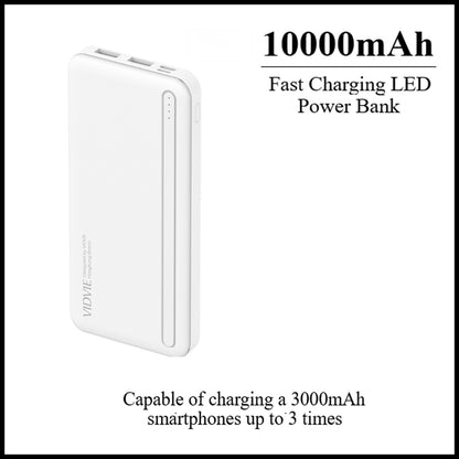 For Vidvie (PB773) 10000mAh LED Power Bank Fast Charging