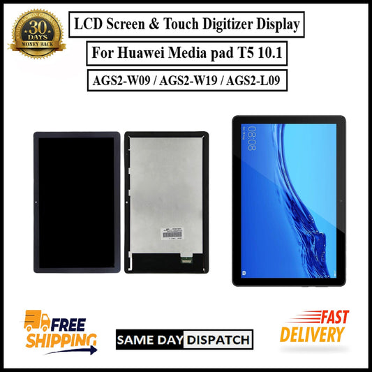 For Huawei Media Pad T5 10.1/AGS2-W09/W19/L09 LCD Display Screen Touch Digitizer