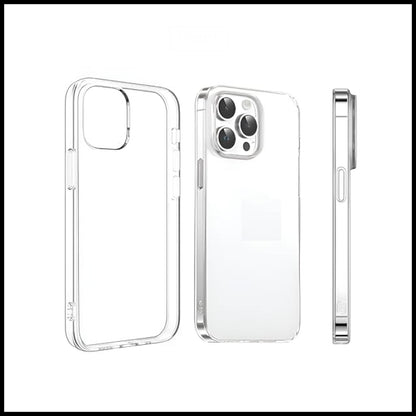 For Apple iPhone 15 Pro Slim Clear Shockproof Gel Phone Cover