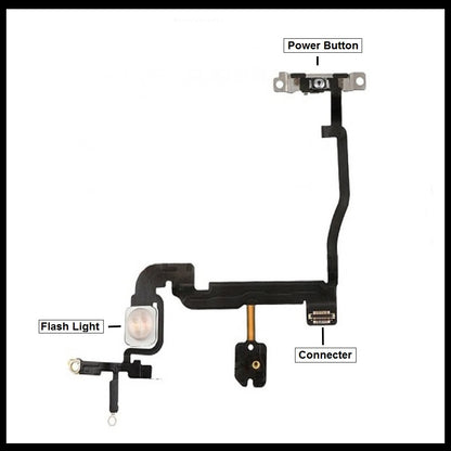 For iPhone 11 Pro Max Power Flex Cable & Volume Button Flex Replacement