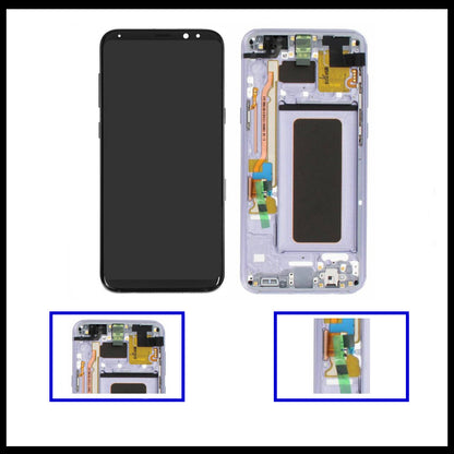 For Samsung Galaxy S8 Plus/ SM-G955F Purple Display Screen Touch Replacement LCD