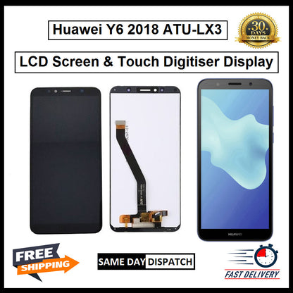 For Huawei Y6 2018 ALU-L11 Display Screen Touch Digitizer Replacement LCD