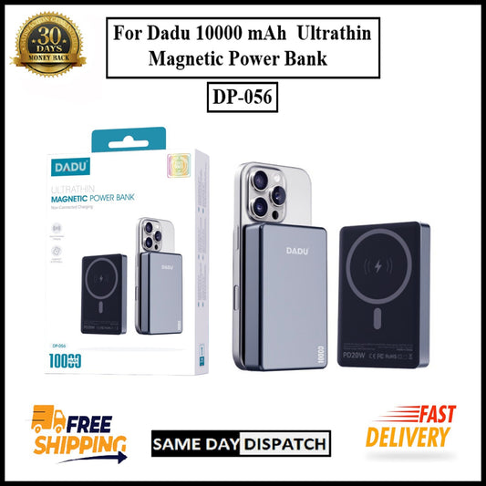For Dadu 1000mAh Ultra Thin Magnetic 20W PD + Wireless Power Bank-LED Light