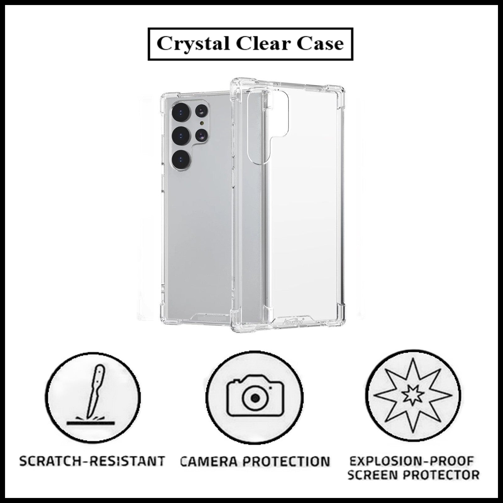 For Samsung Galaxy S24 Ultra King Kong Anti Burst &Silicon Shockproof Case Cover