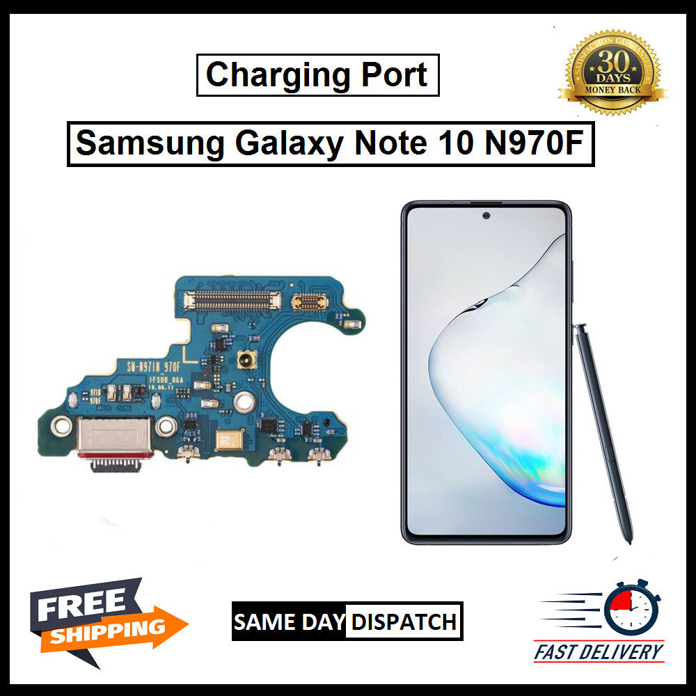 For Samsung Galaxy Note10 N970F Charging Port Replacement With USB &Microphone  