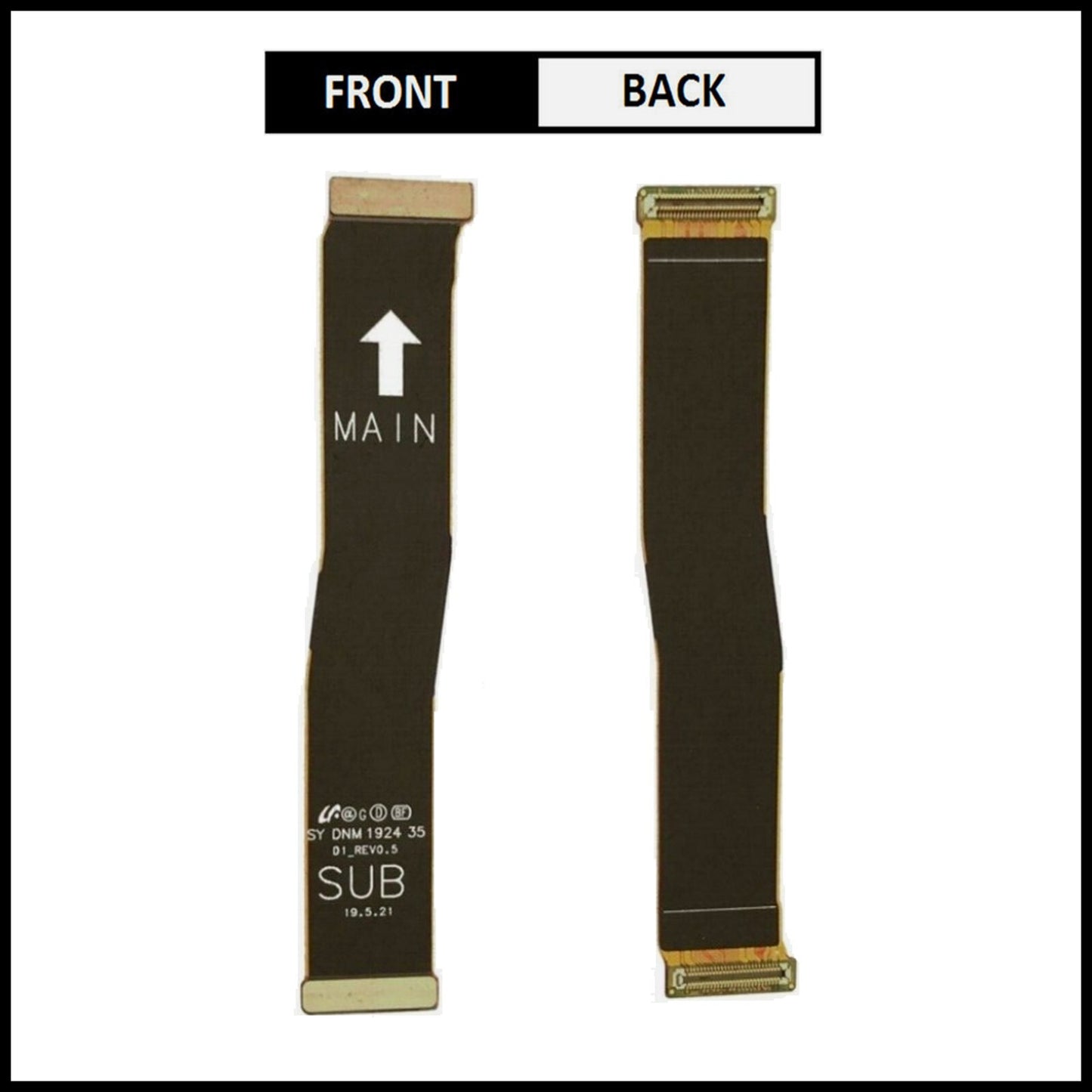 For Samsung Galaxy Note 10 N970 Main Motherboard Charging Flex Cable Replacement