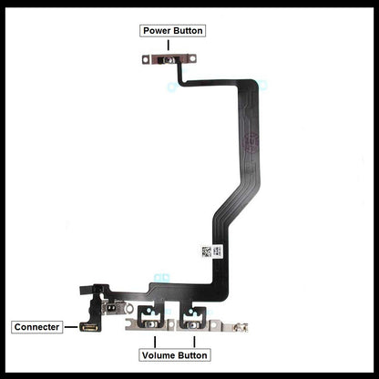 For iPhone 12 Pro Max Power Flex Cable & Volume Button Flex Replacement