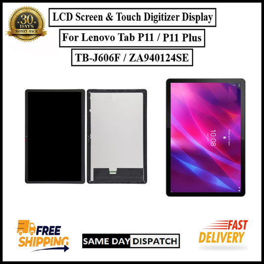 For Lenovo Tab P11 / P11 Plus (TB-J606F) LCD Display Touch Digitizer Replacement