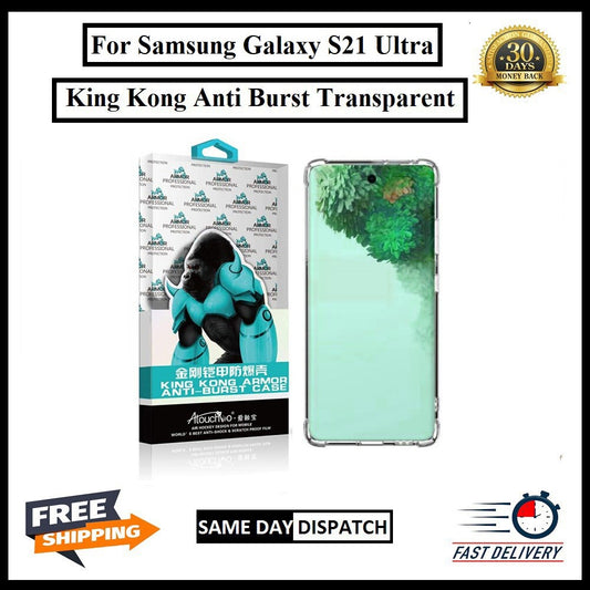 Samsung Galaxy S21 Ultra King Kong Anti Burst &Silicon Shockproof Case Cover