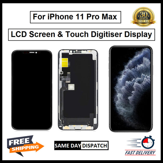 For iPhone 11 Pro Max 3D Premium Version Replacement Display Replacement LCD