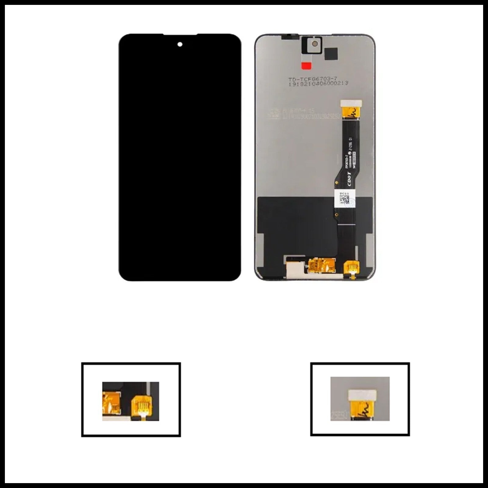 For TCL 20L/20L Plus/20 Lite/T774H T774B T775H T775B LCD Display Touch Digitizer