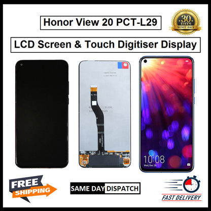 For Huawei Honor View 20 V20 Display Screen Touch Digitizer Replacement LCD