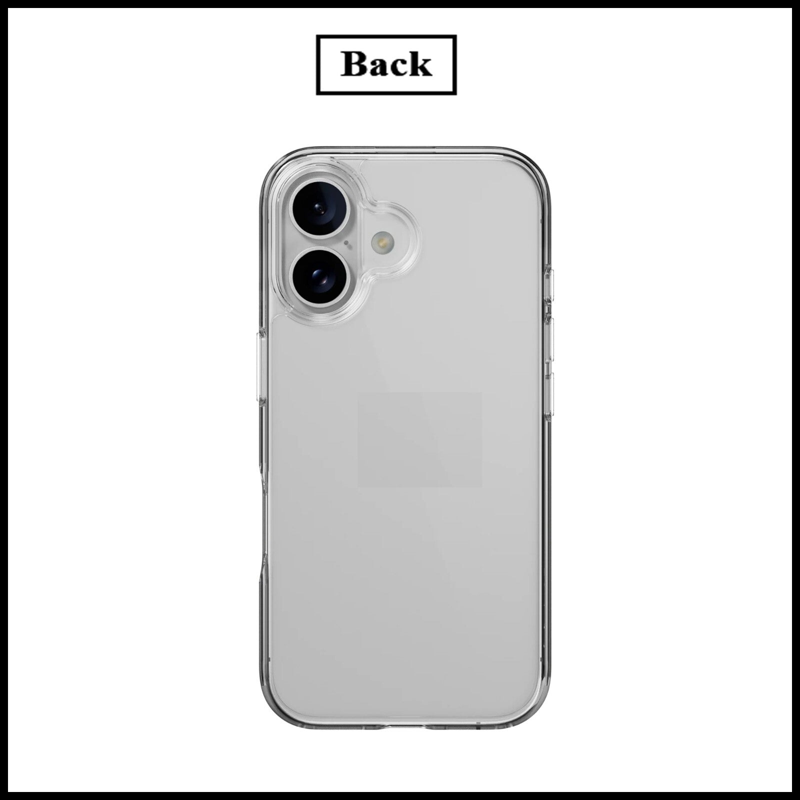 For Apple iPhone 16 Slim Clear Shockproof Gel Phone Cover