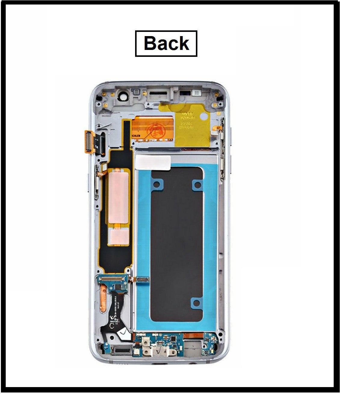 For Samsung Galaxy S7 Edge /SM-G935F BLK LCD Display Touch Digitizer Replacement