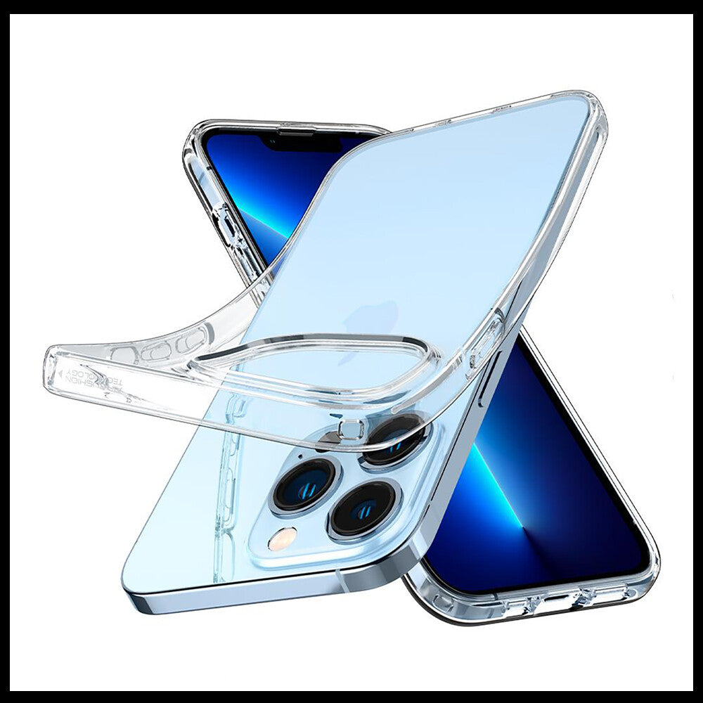 For Apple iPhone 13 Pro Slim Clear Shockproof Gel Phone Cover