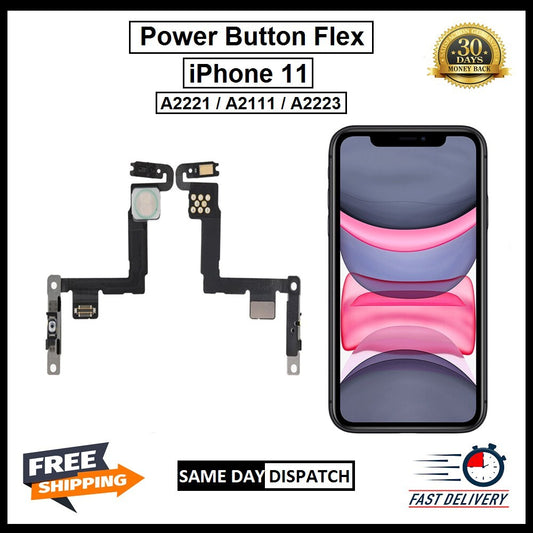 For iPhone 11 Power Flex Cable & Volume Button Flex Replacement