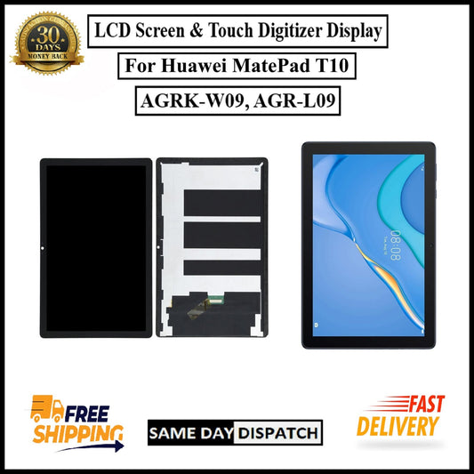 For Huawei MatePad T10 ( AGRK-W09 / AGR-L09 ) LCD Display Screen Touch Digitizer
