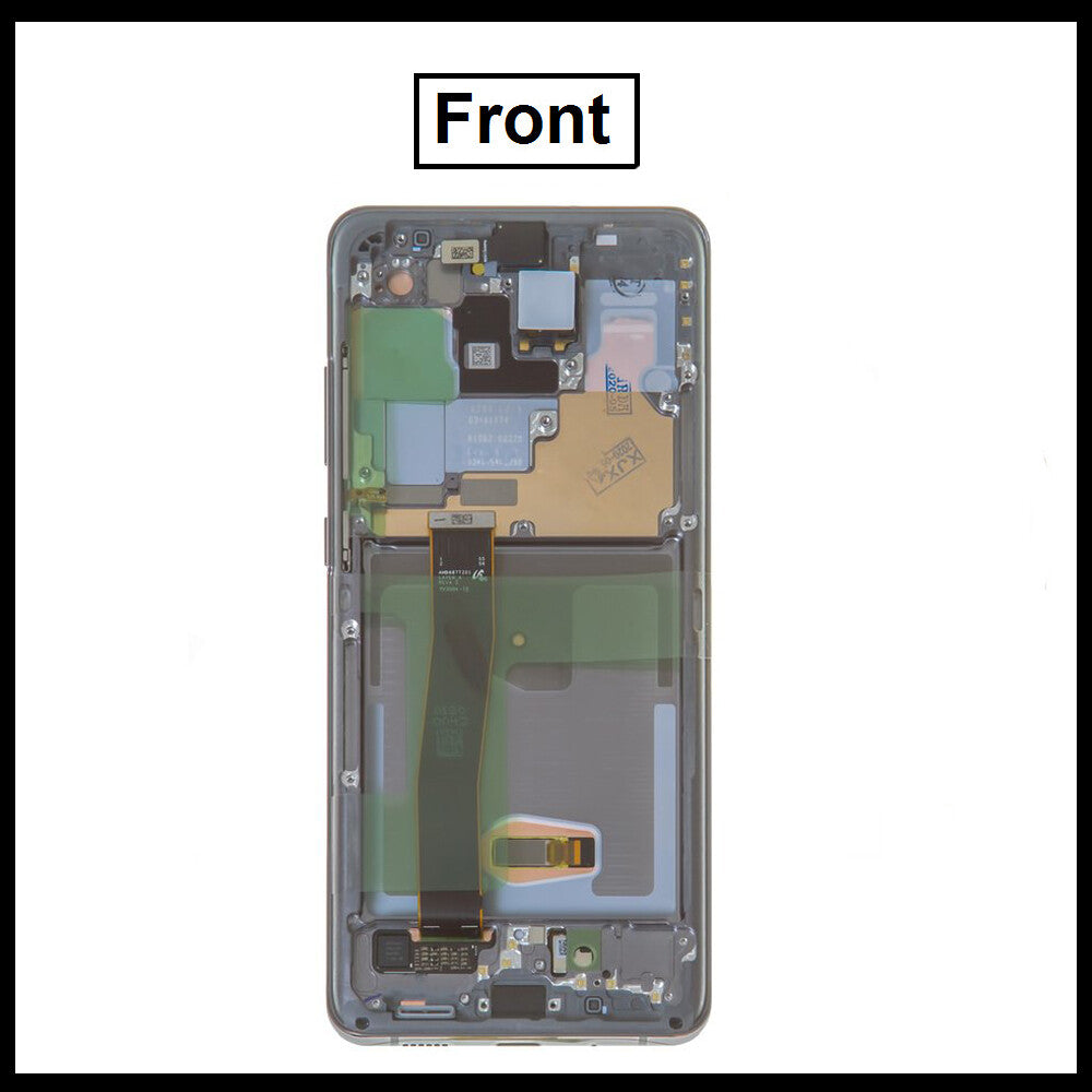 For Samsung Galaxy S20 Ultra 5G / SM-G985F Grey Screen Touch Replacement LCD