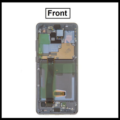 For Samsung Galaxy S20 Ultra 5G / SM-G985F Grey Screen Touch Replacement LCD