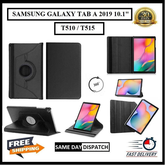 For Samsung Galaxy Tab A 2019 10.1" SM-T510 / T515 360° Rotating Stand Covers