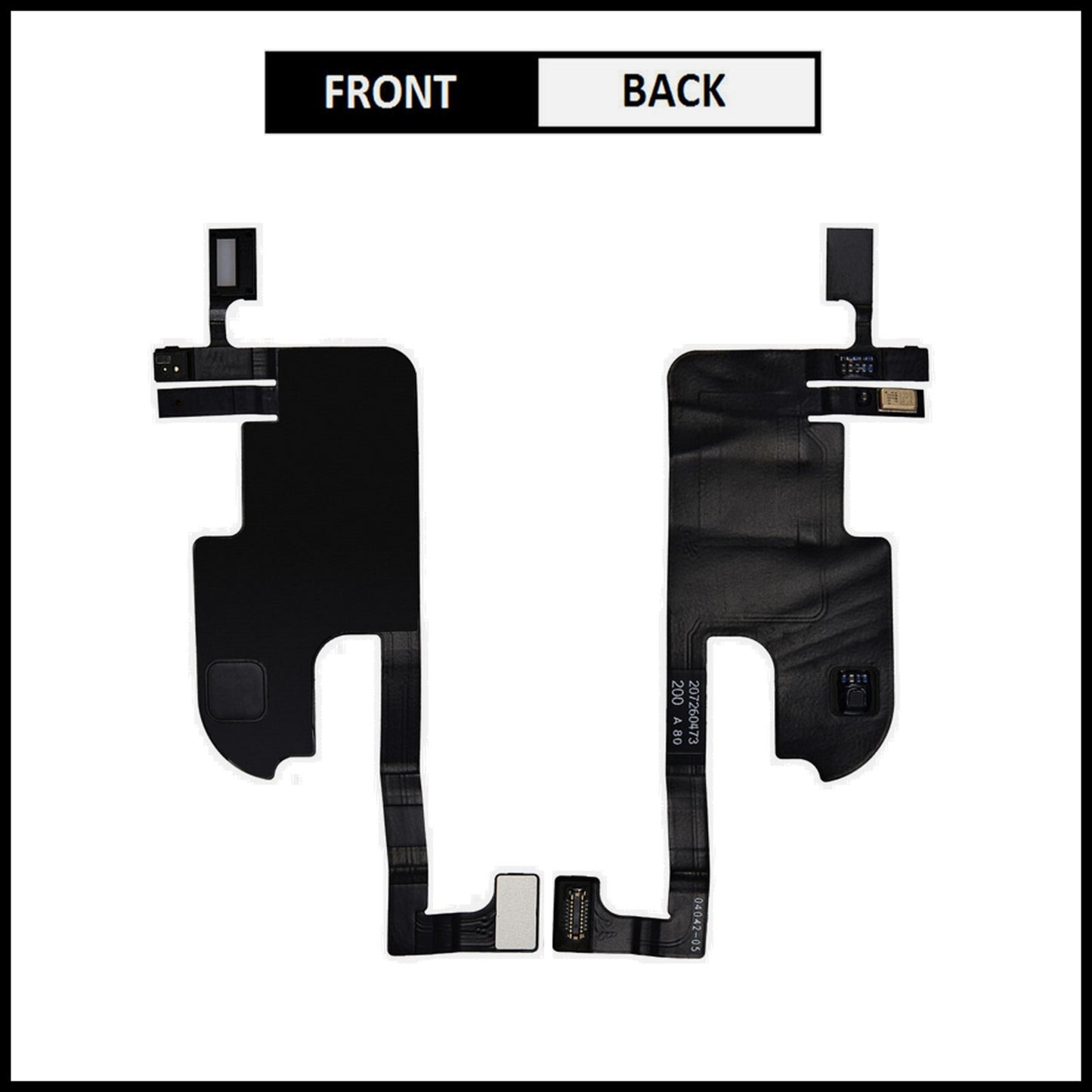 For iPhone 14 Plus Ear Speaker Sensor With Proximity Mic Earpiece Sensor Flex