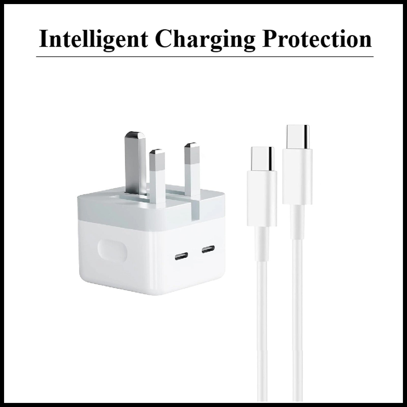 For Dadu 50W Type-C Power Adapter With Type-C to Type-C Fast Charger Cable