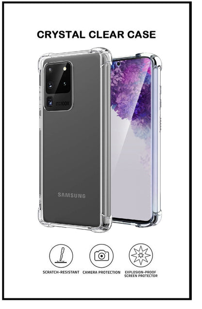 For Samsung Galaxy S20 Ultra 5G King Kong & Silicon Shockproof Case Cover