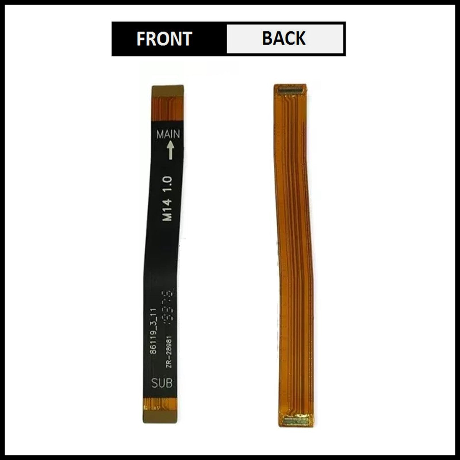 For Samsung Galaxy A20s (M14) Main Motherboard Charging Flex Cable Replacement