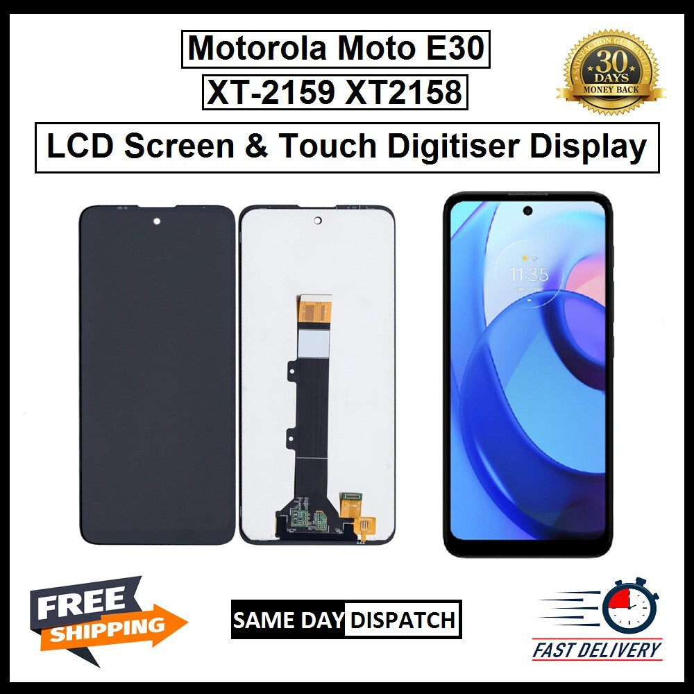 For Motorola Moto E30 / XT-2159/XT-2158 Display Touch Digitizer Replacement LCD