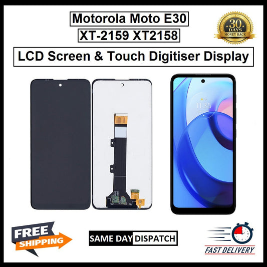 For Motorola Moto E30 / XT-2159/XT-2158 Display Touch Digitizer Replacement LCD