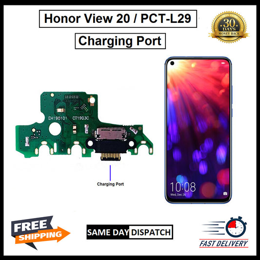 For Huawei Honor View 20 / V20 PCT-AL10 USB Replacement Charging Port Board Flex