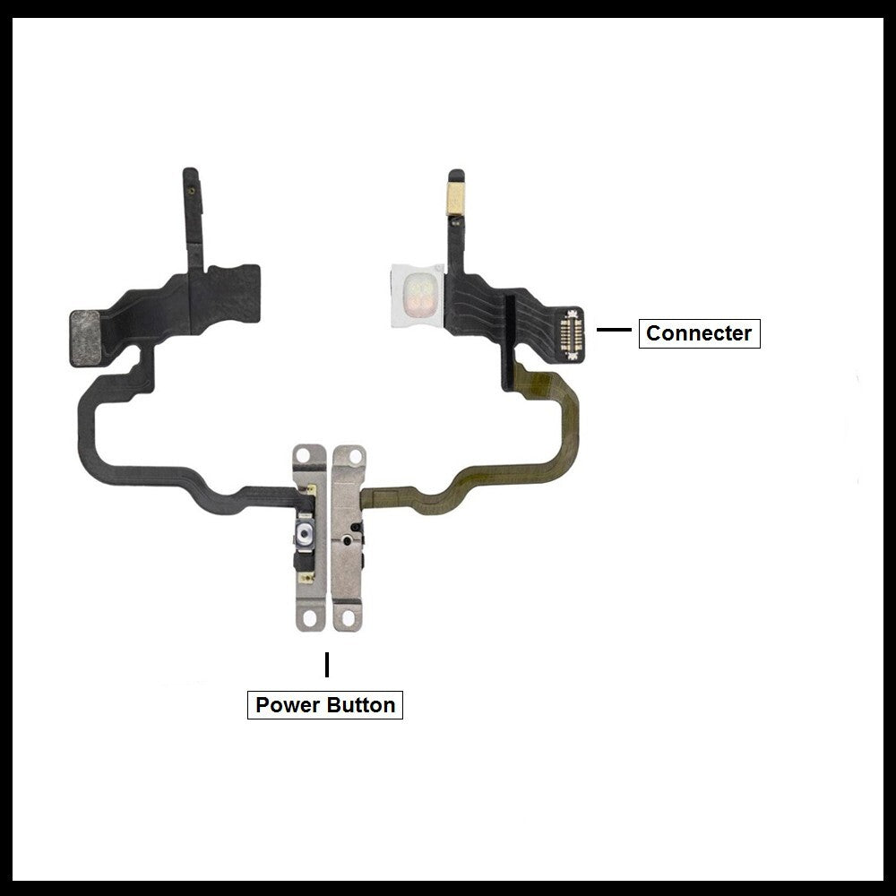 For iPhone X Power Flex Cable & Volume Button Flex Replacement