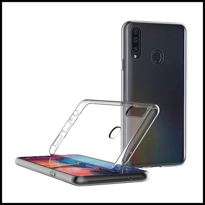 For Samsung Galaxy A20s Slim Clear Shockproof Gel Phone Cover