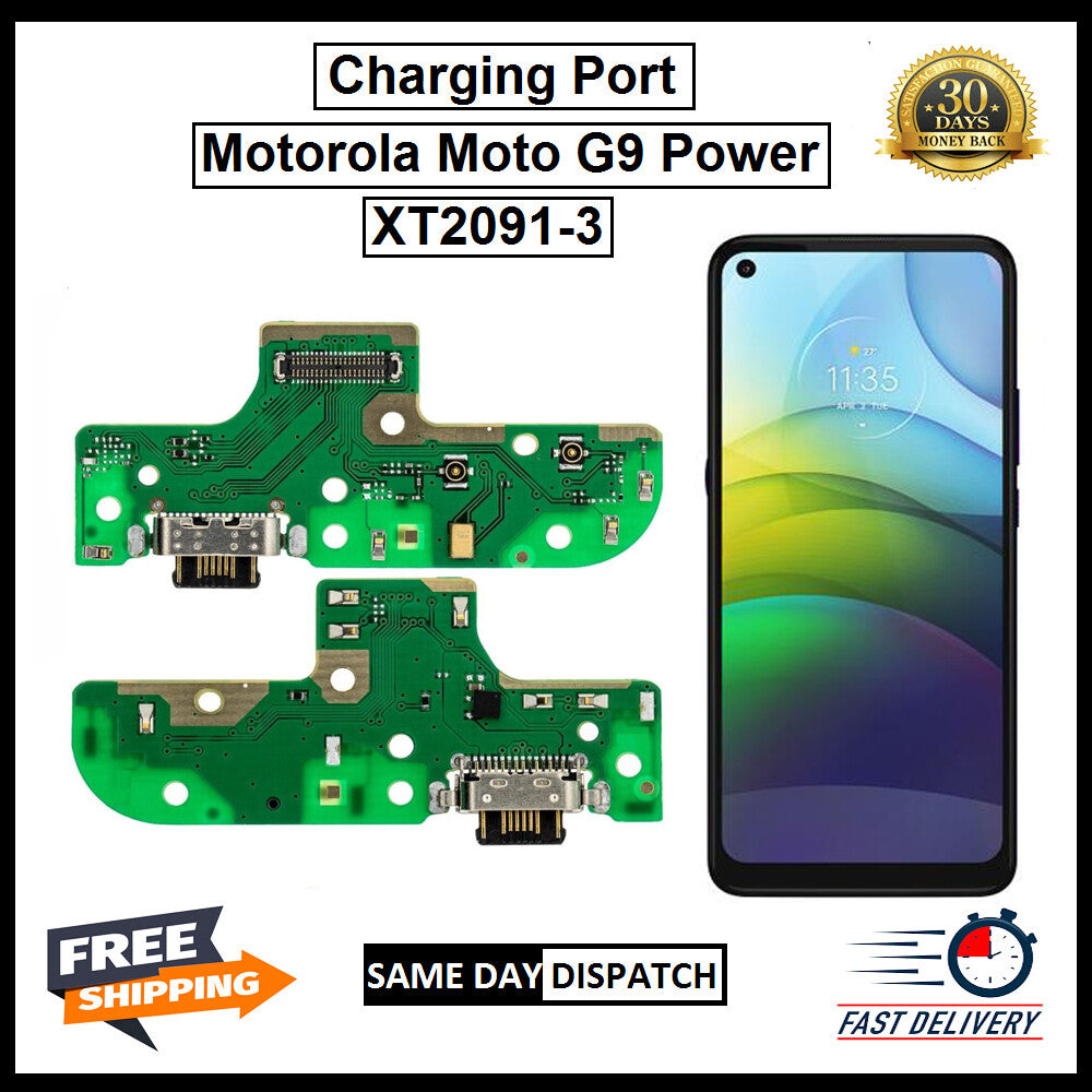 For Motorola Moto G9 Power / XT2091-3 Charging Port Flex Replacement 