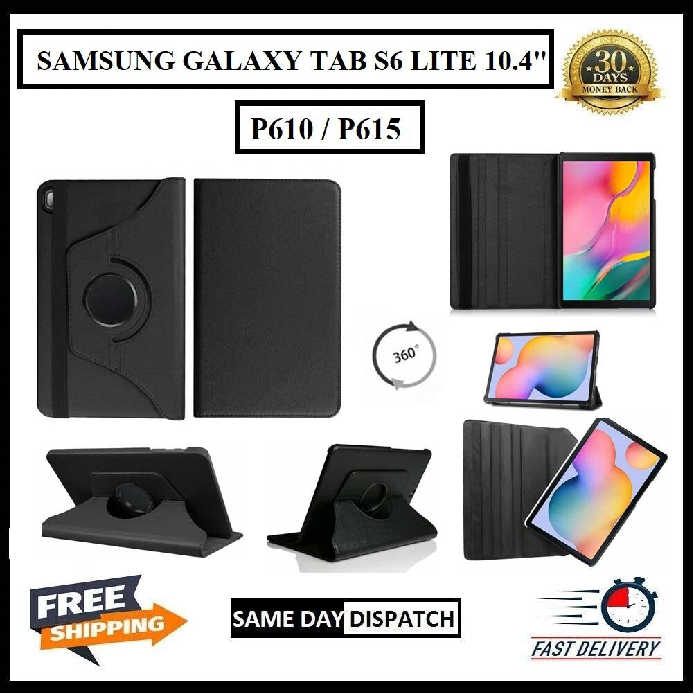 For Samsung Galaxy Tab S6 Lite 10.4" SM-P610 / P615 360° Rotating Stand Covers