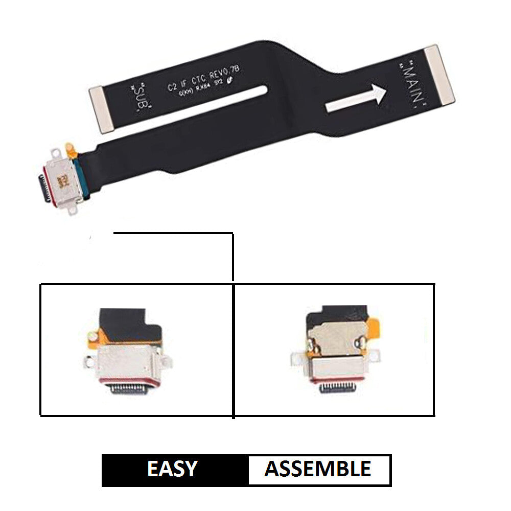 For Samsung Galaxy Note 20 Ultra N986F Charging Port Flex Replacement 