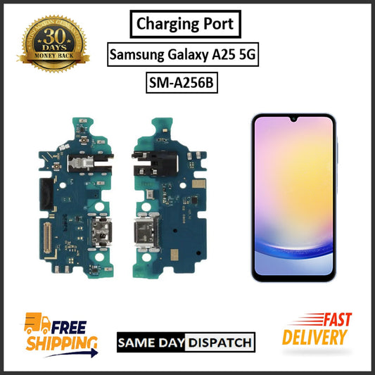 For Samsung Galaxy A25 5G / SM-A256B Charging Port Board Connector Replacement