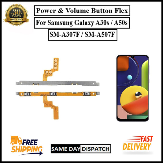 For Samsung Galaxy A30s / A50s Power Flex Cable & Volume Button Flex Replacement