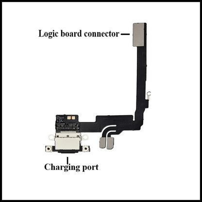 For Apple iPhone 16 Pro Type C Charging Port Flex Cable Replacement