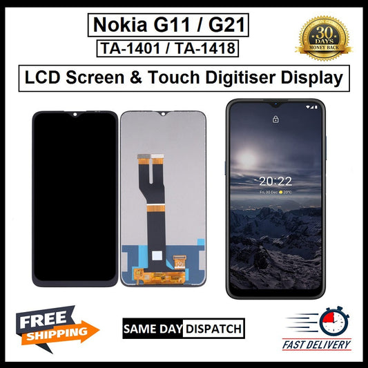 For Nokia G11 / G21 TA-1401 /18  LCD Screen Touch Digitizer Replacement display