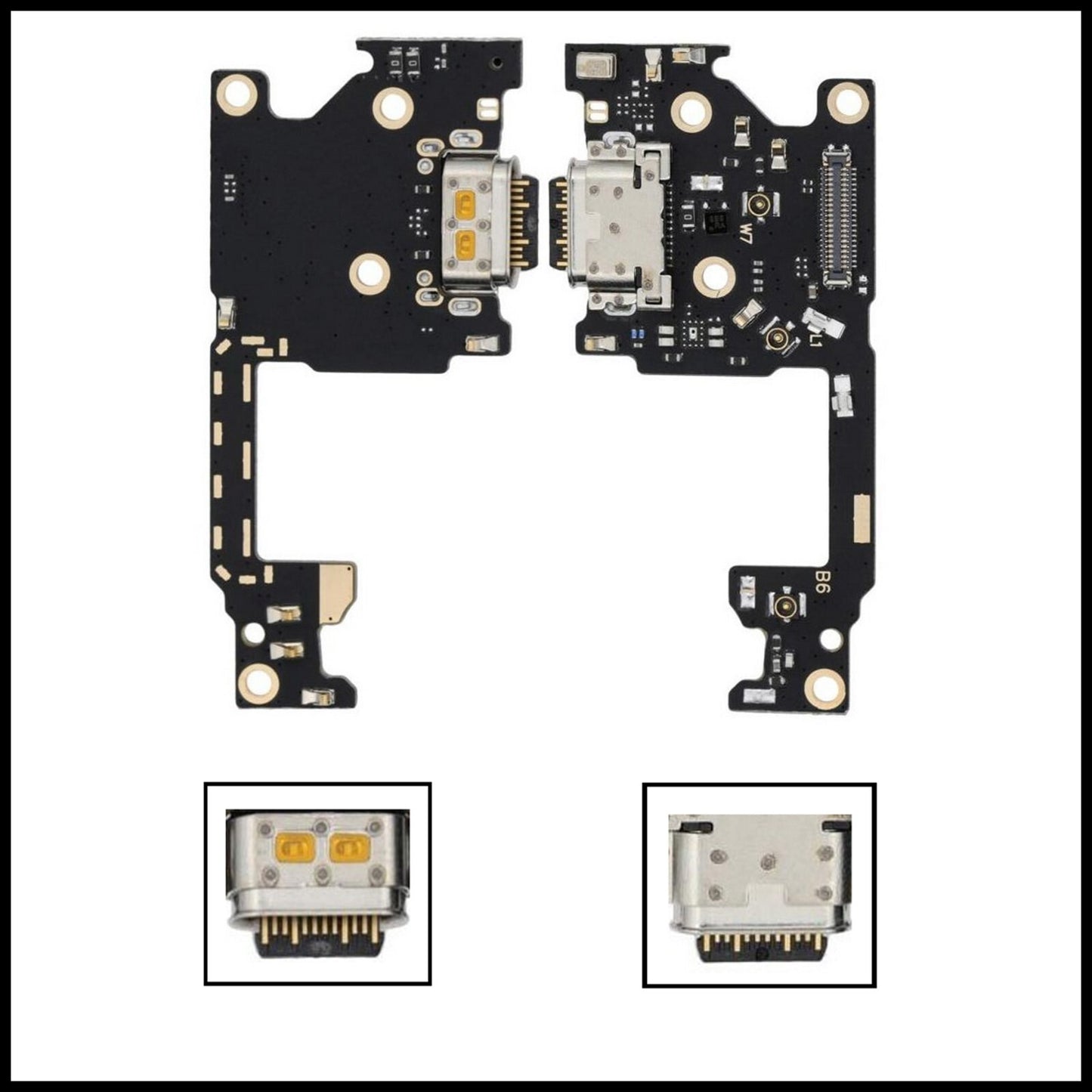 For Motorola Edge 20 / XT2143 Charging Port Flex Replacement